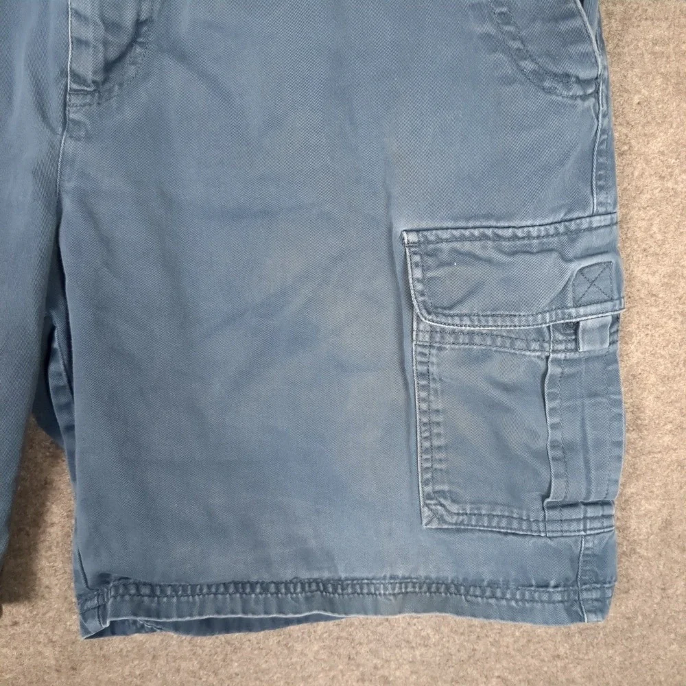 Columbia Mens Blue Cargo Shorts Size 36 Hiking Outdoor‎ Utility 9 Inseam